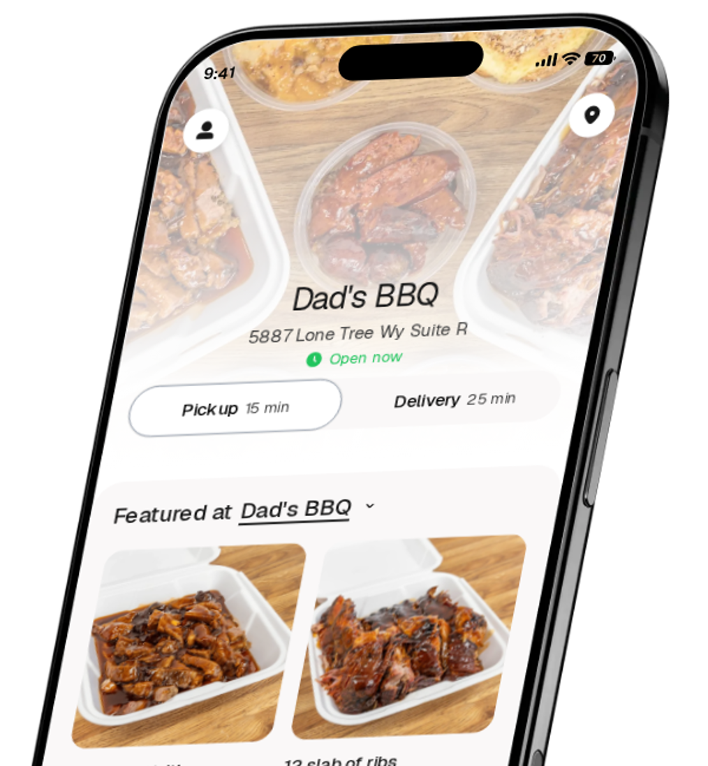 Dad's BBQ app preview