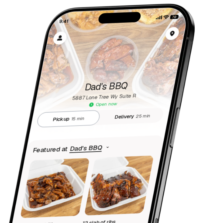 Dad's BBQ app preview